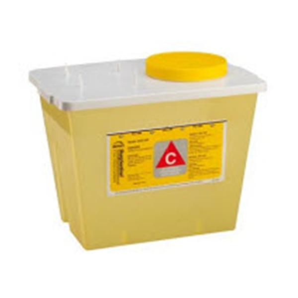 Container Sharps Sentinel 2gal Plastic Screw Cap Yellow 30/Case